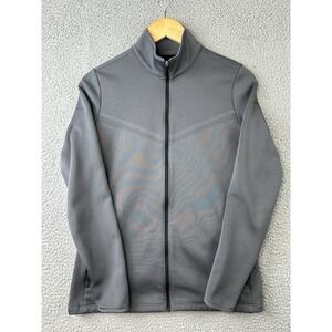 Nike Golf Hypervis Womens Full Zip Jacket Large Gray Dri-Fit 779804-021
